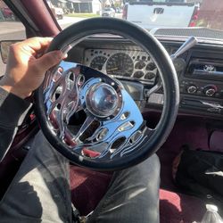 billet steering wheel 