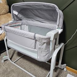 Ingenuity Baby Bassinet Crib Sleeper Like New 