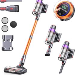 Cordless, Bagless Stick Vacuum Cleaner, Gray