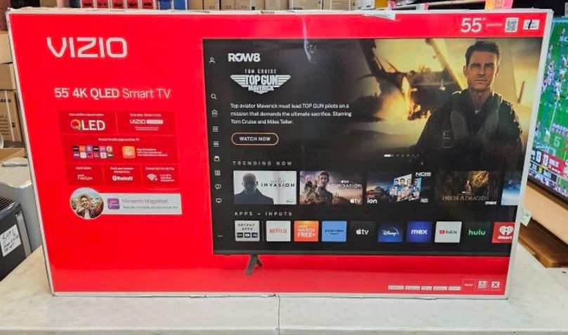 55 Vizio M Series Tv Smart 4k Hdtv In Box 6 Month Warranty. Free Delivery 