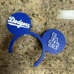 New. Dodgers Labubu Ears - Only 1 Available