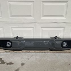 OEM Factory Plastic Bumper – Sting Grey with LED Fog Lights (Like New)