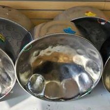 Steel Drums Mixed Set Of 5
