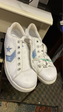 Leather converse size 7 half