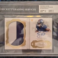 2018 Panini Flawless Saquon Barkley RPA /10