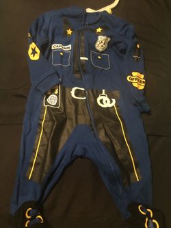Infant cop costume
