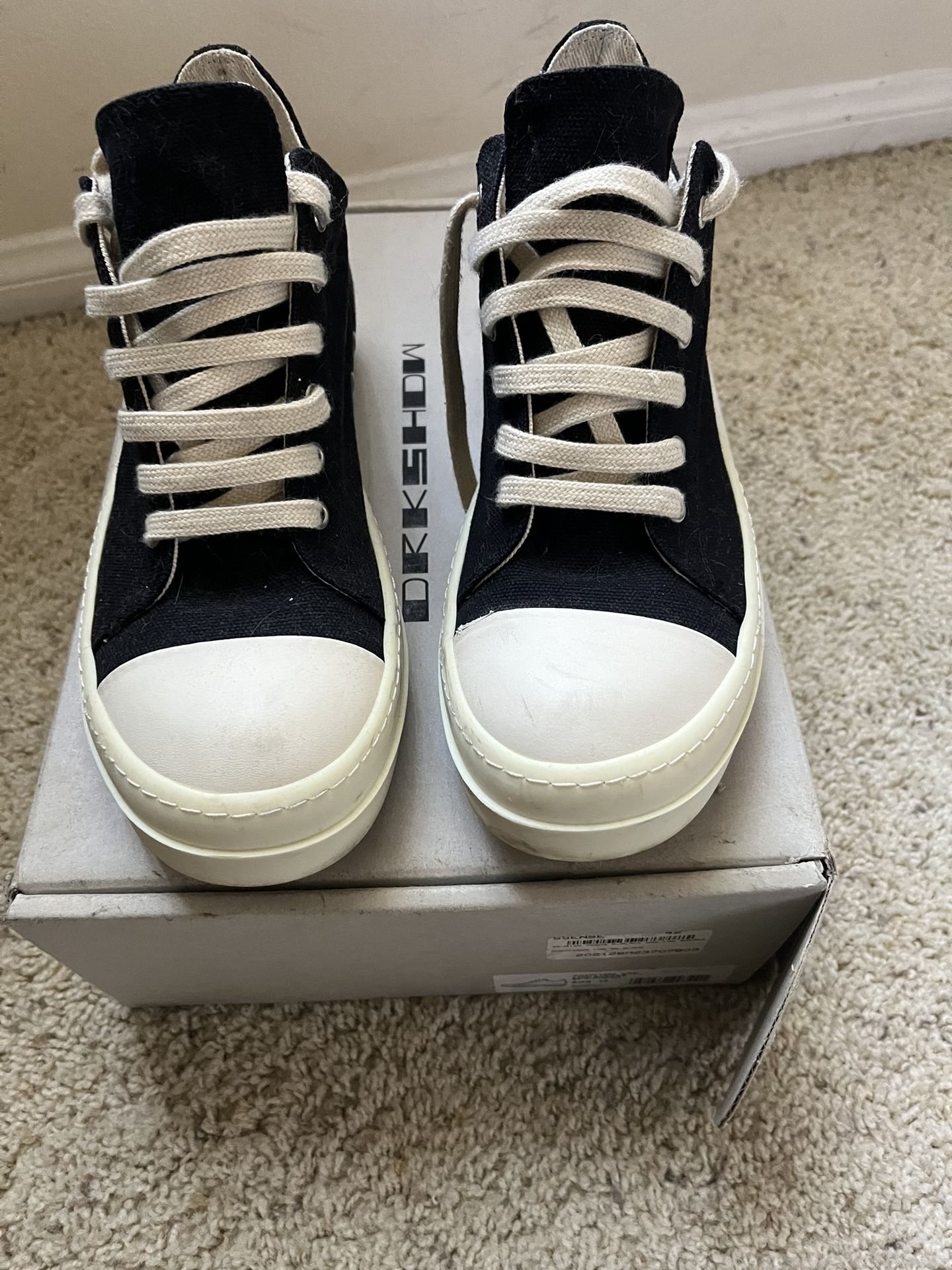 Rick Owens Low ラモーンズ 42 rick owens RAMONES LOW ラモーンズ 42