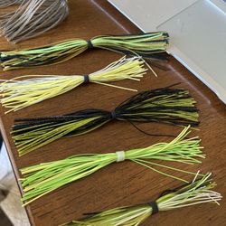 Slilicone Replacement Jig Spinnerbait Chatterbait Skirt 