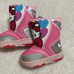 Hello Kitty NEW Rain Boots Toddler 8, 9, 10 Lite-Up
