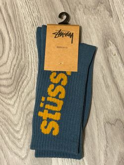 BRAND NEW Stussy Socks Dice 8 Ball Size 8-13 Long Beach, CA Chapter Store Tee Honolulu Los Angeles New York Tokyo Osaka Sydney