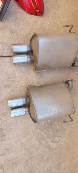2021 WRX tail lights and mufflers
