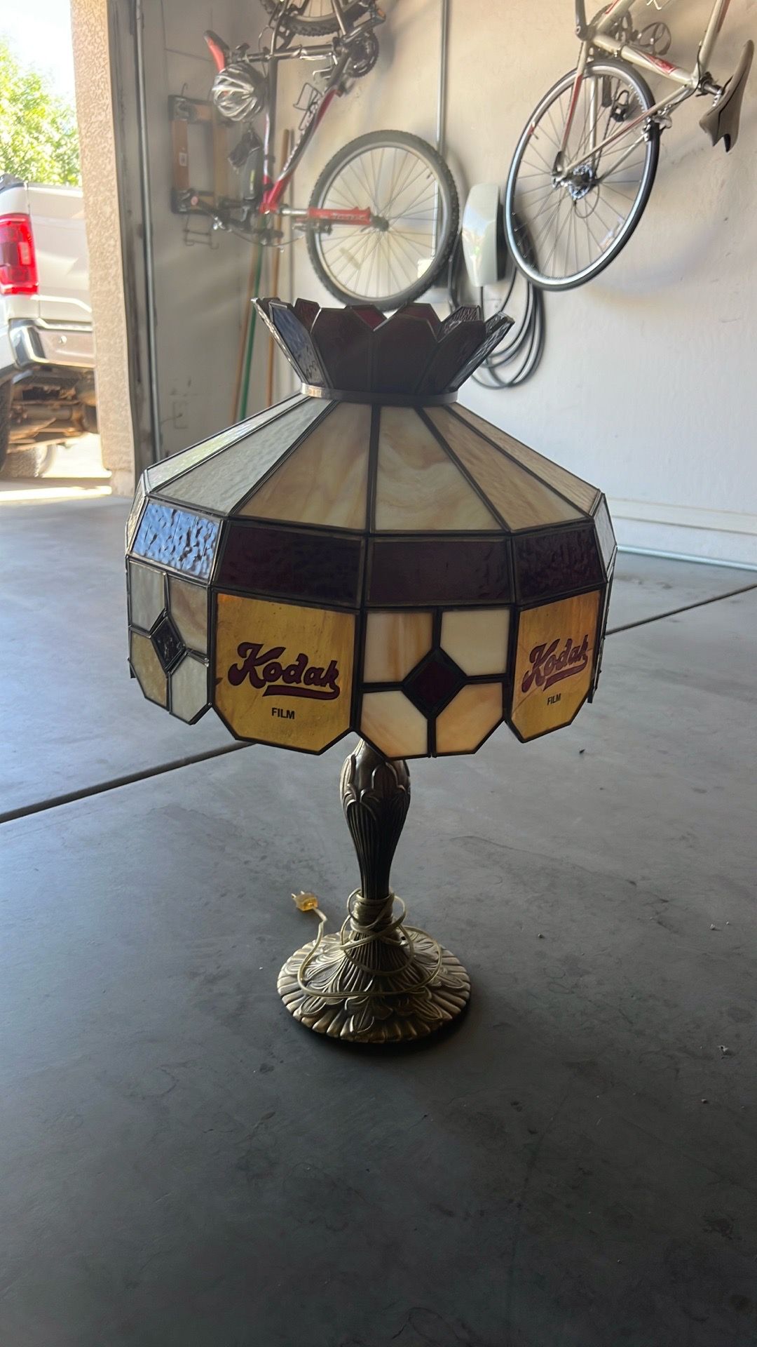 Vintage Kodak Lamp