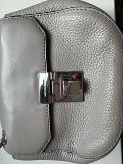 Leather crossbody purse