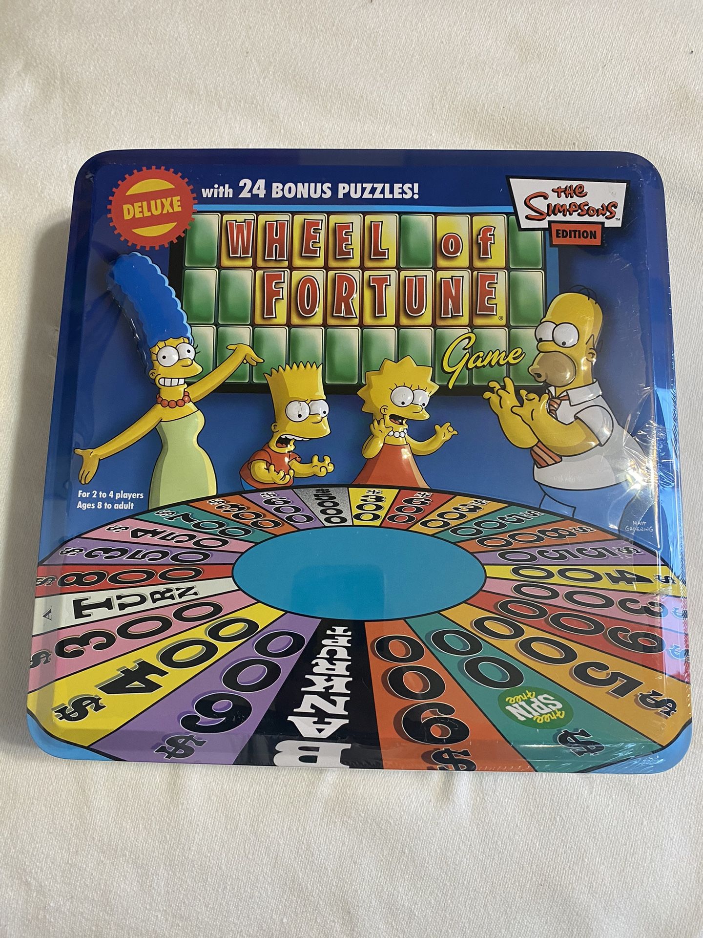 The Simpsons Deluxe Edition Wheel Of Fortune