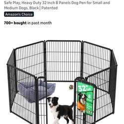 8 Panel Dog Playpen