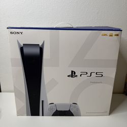 Sony PlayStation 5 DISC Edition With Box