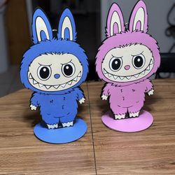Monsters La Bubu Cardstock Party Table Centerpieces 