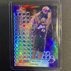 Karl Malone Topps Finest Gems