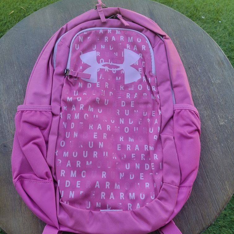 New Pink Under Armour Girls Backpack School