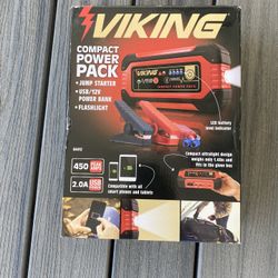 Viking Compact Power Pack Jump Starter 