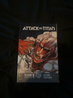Attack on Titan Manga Vol 1 to 4