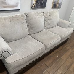 3pcs beige couches