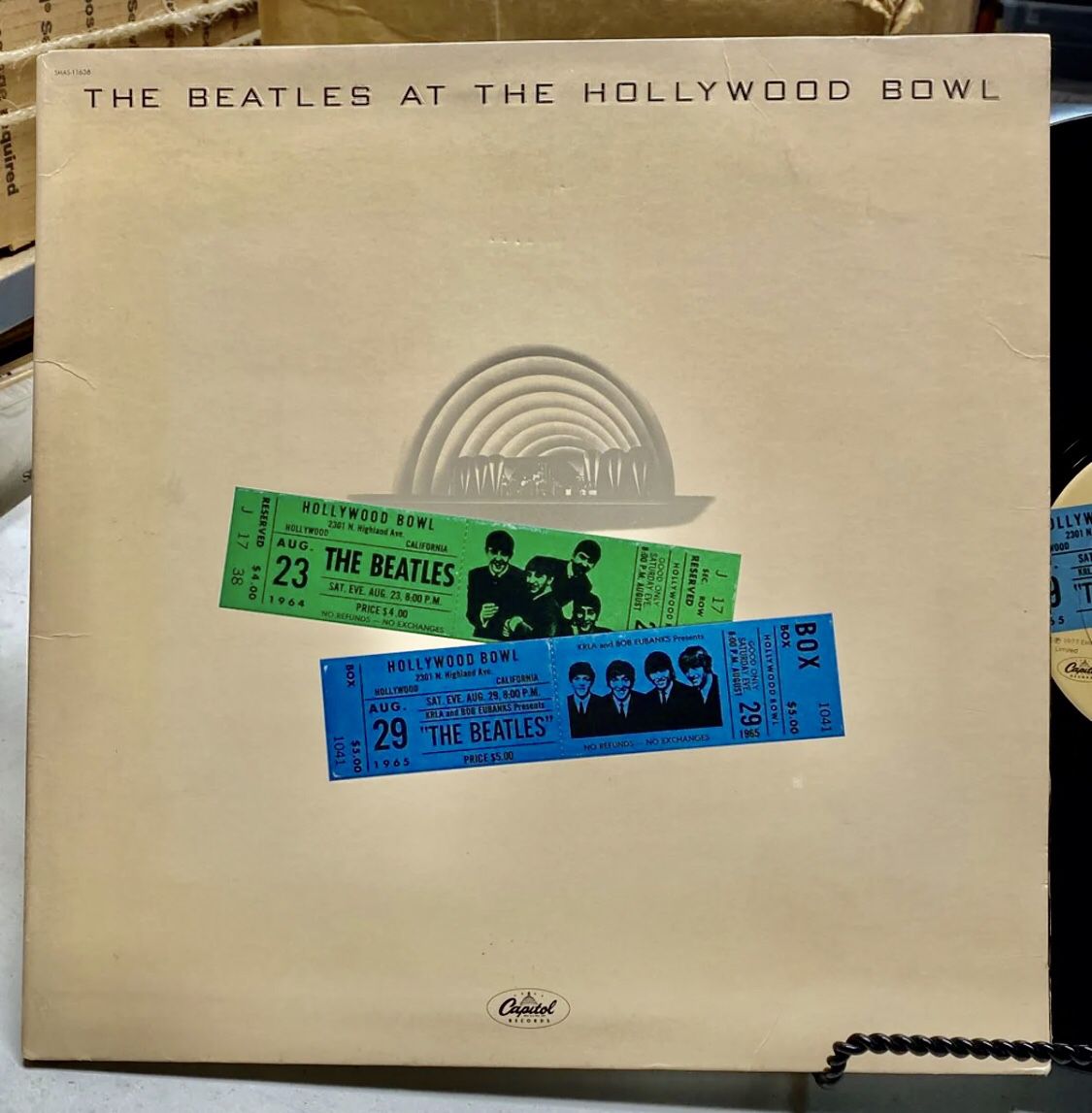 Beatles at the Hollywood Bowl Vinyl Lp