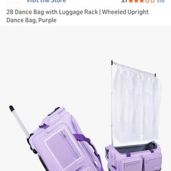New Dance Luggage Bags Available In Purple And In Pink