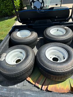 Golf cart tires