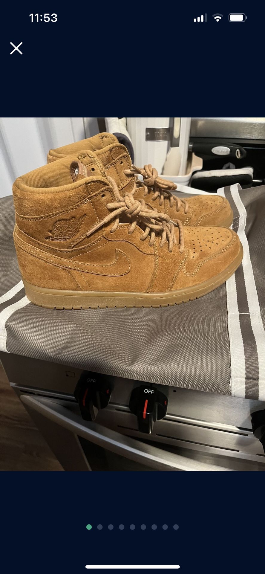 Jordan 1 “Wheat” Suede