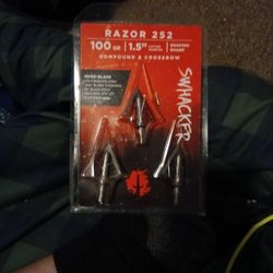 Razor 252 100GR Swhacker Compound Fixed Blades