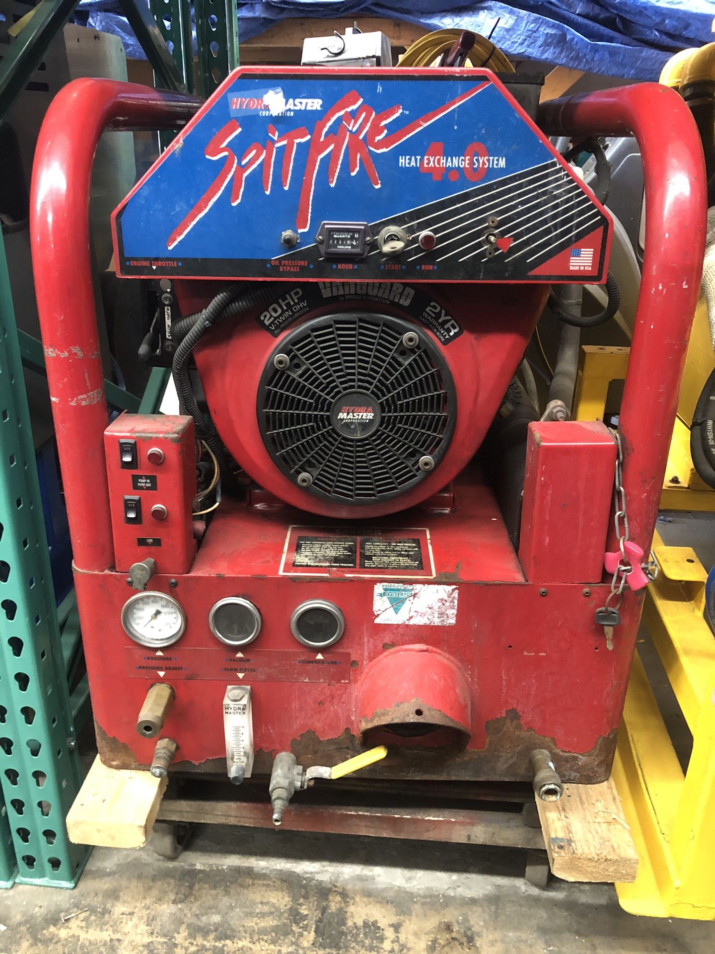 HydraMaster Spitfire 4.0 Truckmount Unit - Carpet Careu