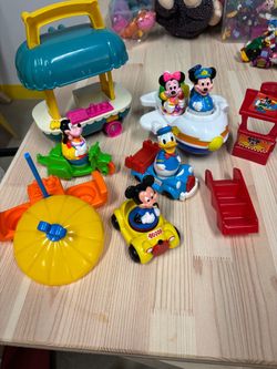 Disney Mickey Mouse & Friends Toy Playset Lot