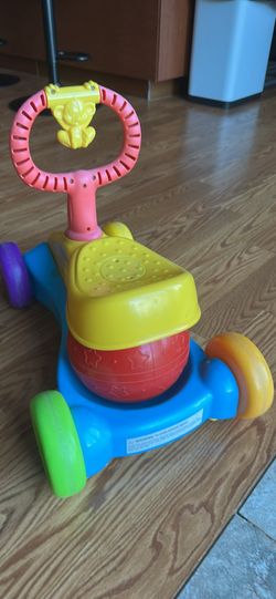 Playskool Bounce and Ride Active Toy Ride-On for Toddlers 12 Months and Up with Stationary Mode, Music, and Sounds (Amazon Exclusive)