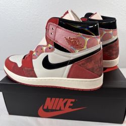 NEW - JORDAN 1 RETRO HIGH OG SPIDERMAN ACROSS THE SPIDER VERSE NEXT CHAPTER SIZE 13