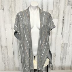 Francesca’s gray cardigan