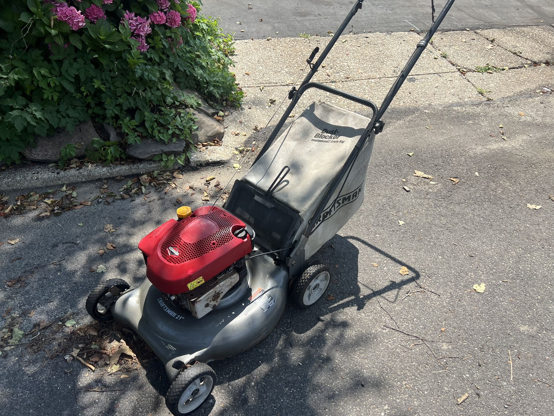Craftsman Gas Powered Lawn Mower That You Push