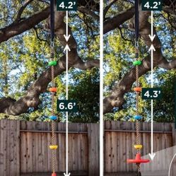 BRAND NEW Climbing Rope with Disc Swing. 