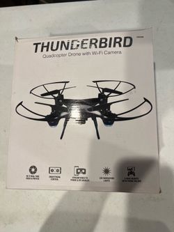 Thunderbird Quadcopter Drone with WiFi Camera