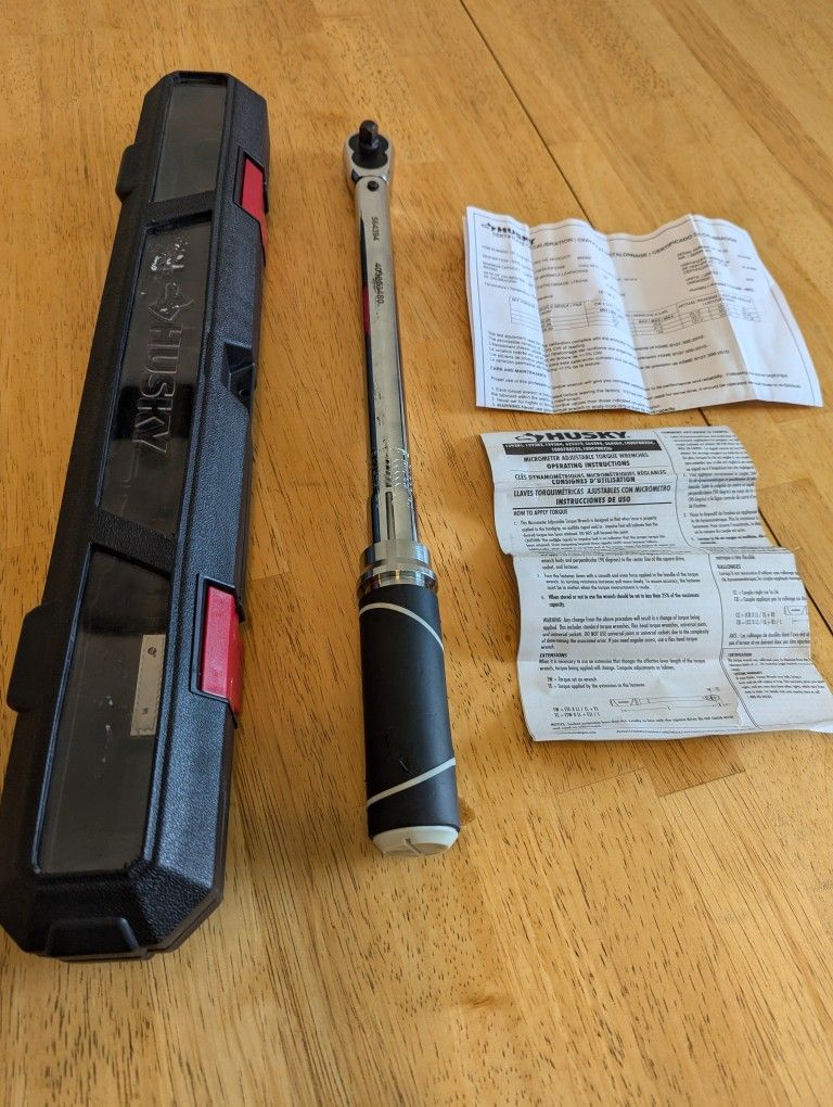 Husky Torque Wrench 3/8 Drive
