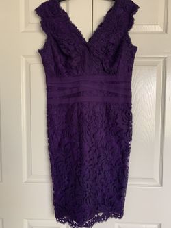 Lace Designer Dress Size 12 Great Condition! 