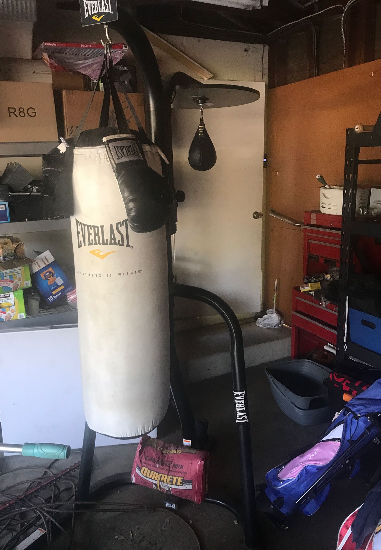 Ever last weight bag stand.