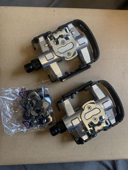 New VP Clipless Bike Pedals MTB Road Trainer 