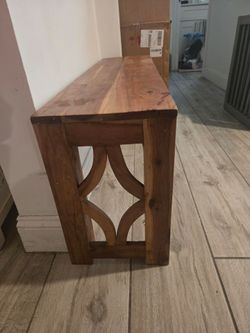 Solid bench 11.5" x 43"