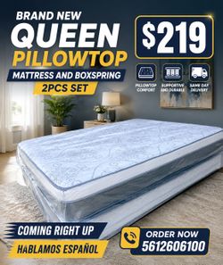 🟢NEW PILLOWTOP SET $219