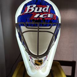 NEON NHL Bud Ice Goalie Mask