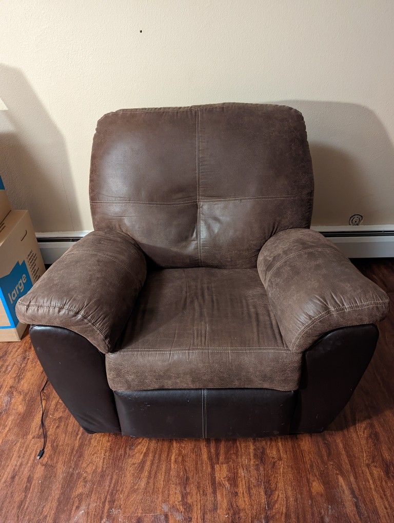 Couch And Matching Recliner