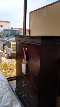 Dresser and nightstands