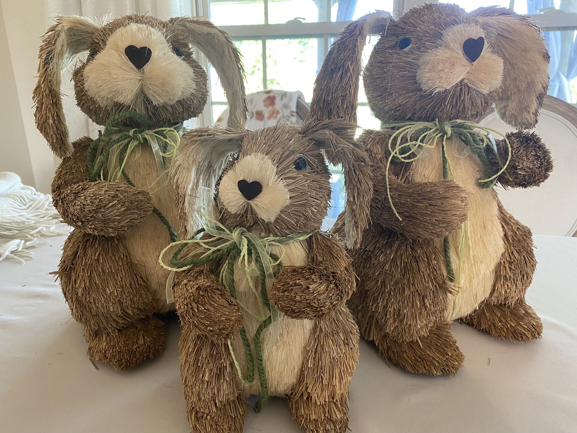 Set Of Summer/spring Bunny Decor