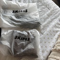 Skims  Mini Black Dress